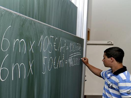 Schule Klassenzimmer Tafel